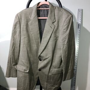 Sartoriale‎ Gray Check Handmade Italian Blazer 44R Tweed Wool, Stylish Jacket